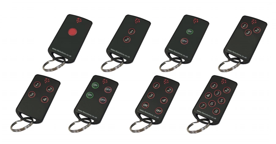 Chart - RF Solutions FOBBER Key Fob Transmitters